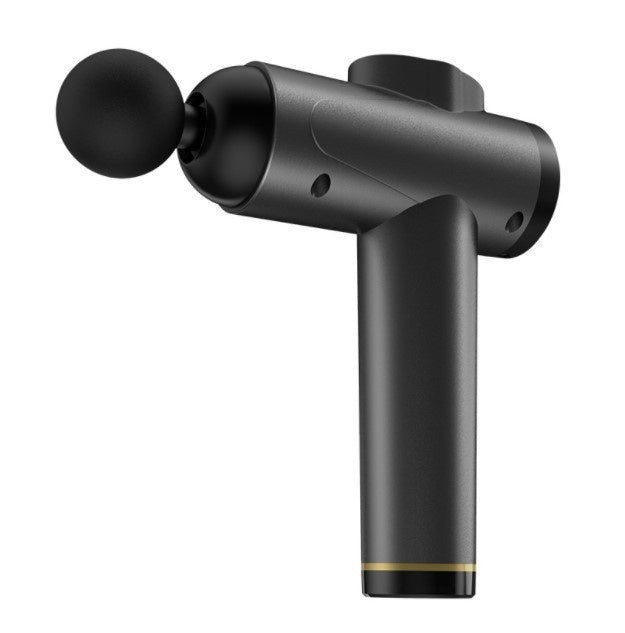 Massage Gun premium ergonomique pour relaxation profonde et récupération musculaire ciblée gris foncé