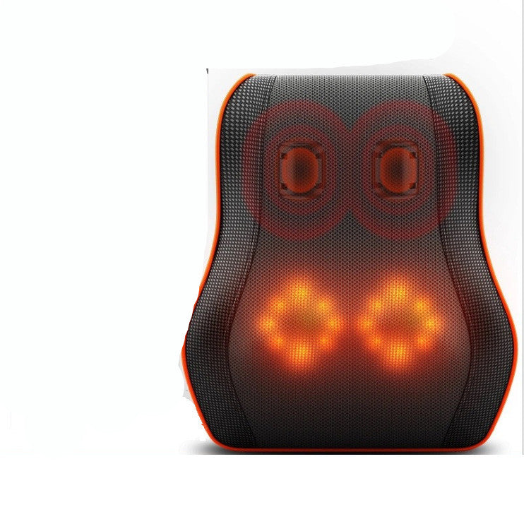 Coussin chauffant ciblant la nuque et les épaules pour relaxation musculaire