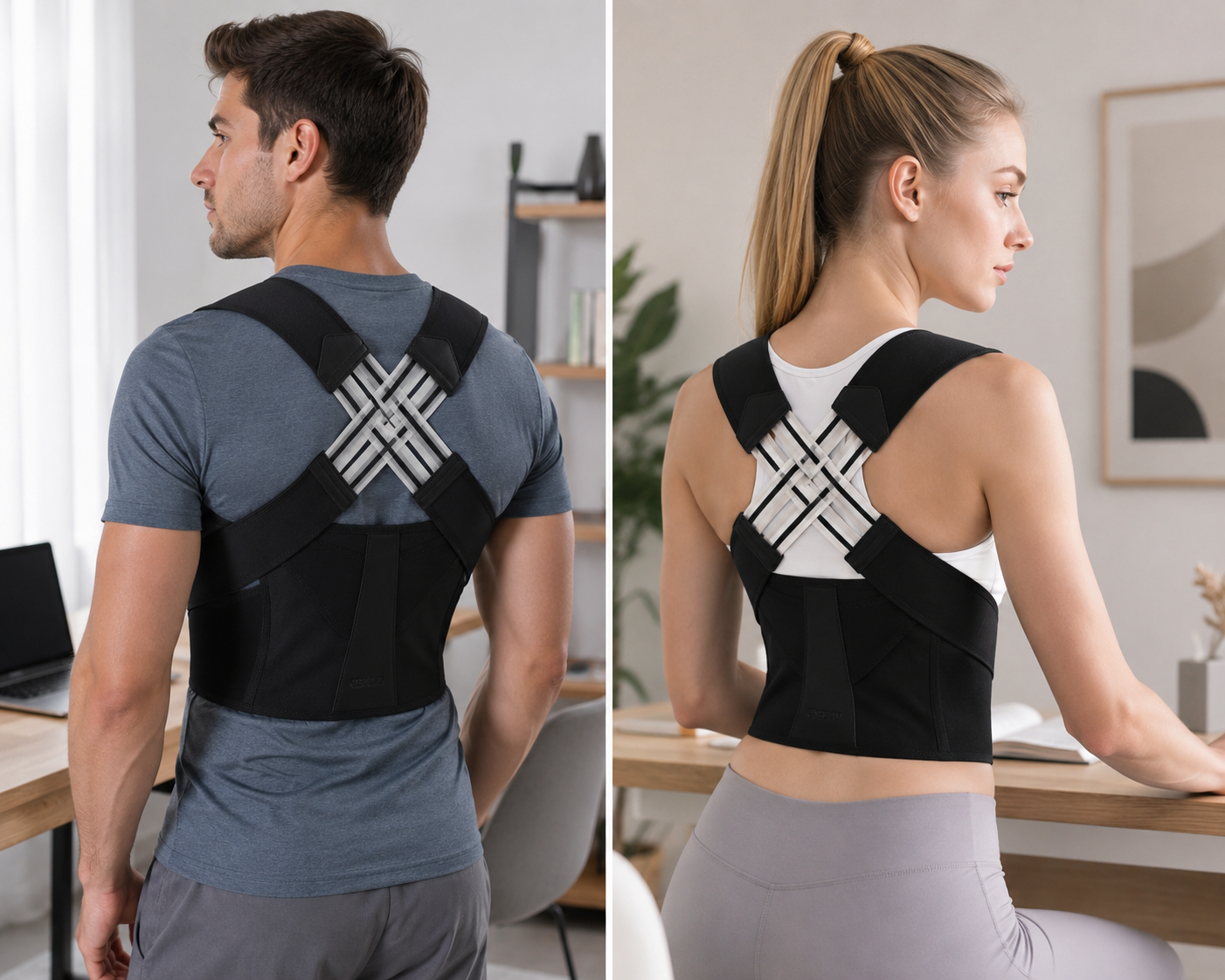 Ceinture lombaire ergonomique – Soutien postural & rappel du mouvement conscient