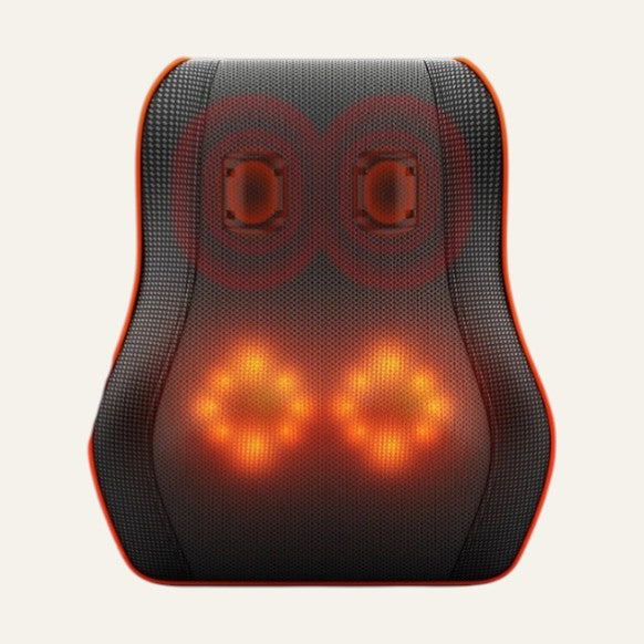 Coussin de massage chauffant multi-zones pour détente profonde et confort quotidien