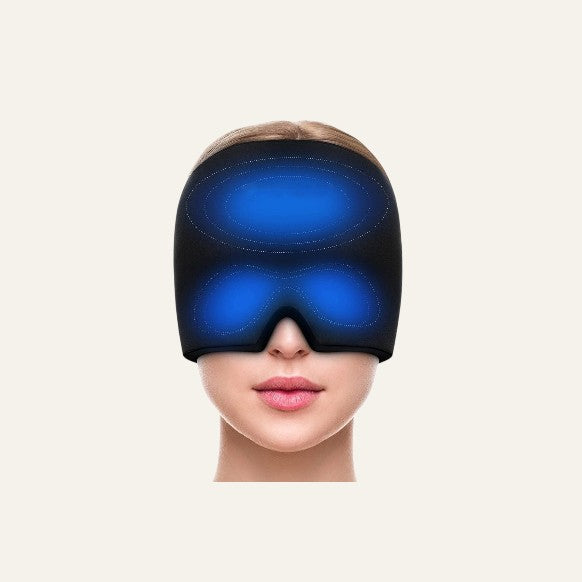 Masque rafraîchissant cranien – Fraîcheur enveloppante & détente des tensions de tête