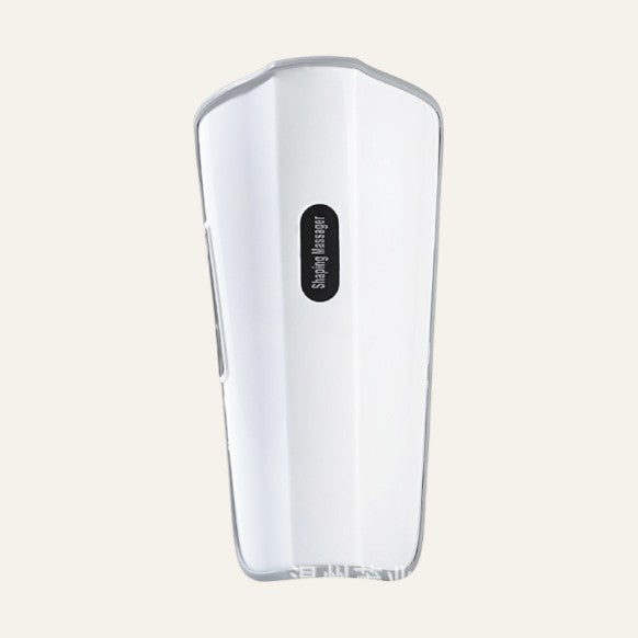 Appareil de massage avec boutons de réglage et contrôle d’intensité des impulsions