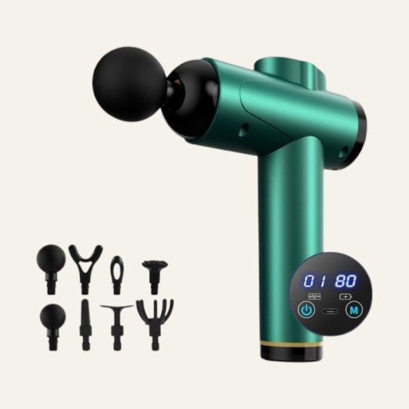 Accessoires inclus pour massage ciblé et récupération optimale