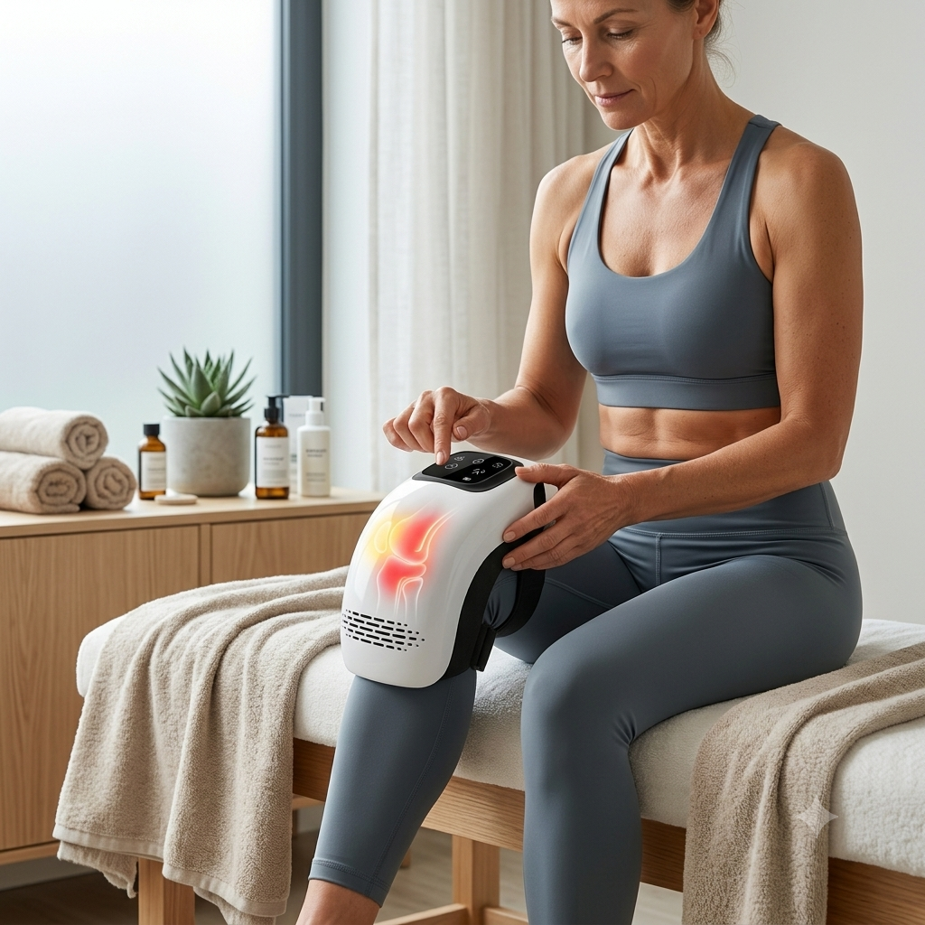 Appareil de massage pour genoux – Chaleur & confort articulaire au quotidien